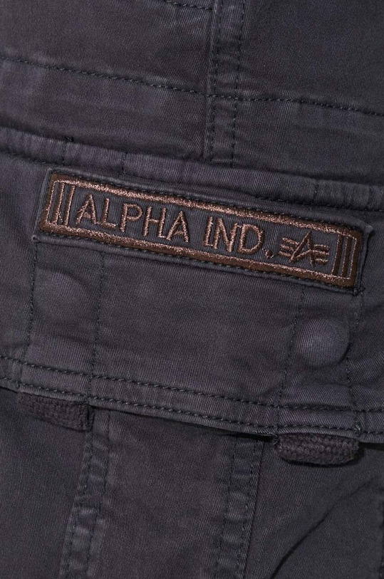 Alpha Industries szorty bawełniane 176203.07 granatowy