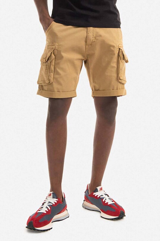 Хлопковые шорты Alpha Industries Crew Short 176203.14