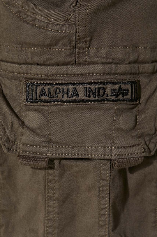 Σορτς Alpha Industries Crew 176203.136 πράσινο