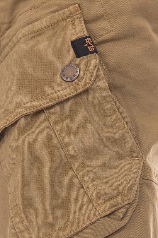 Kraťasy Alpha Industries Combat 116210.13 béžová