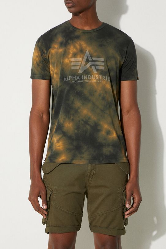 Kratke hlače Alpha Industries Combat Short pamuk zelena 116210.142