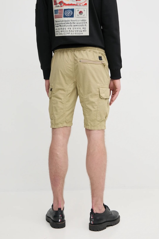 Bavlněné šortky Alpha Industries Ripstop Jogger Short béžová 106250.14