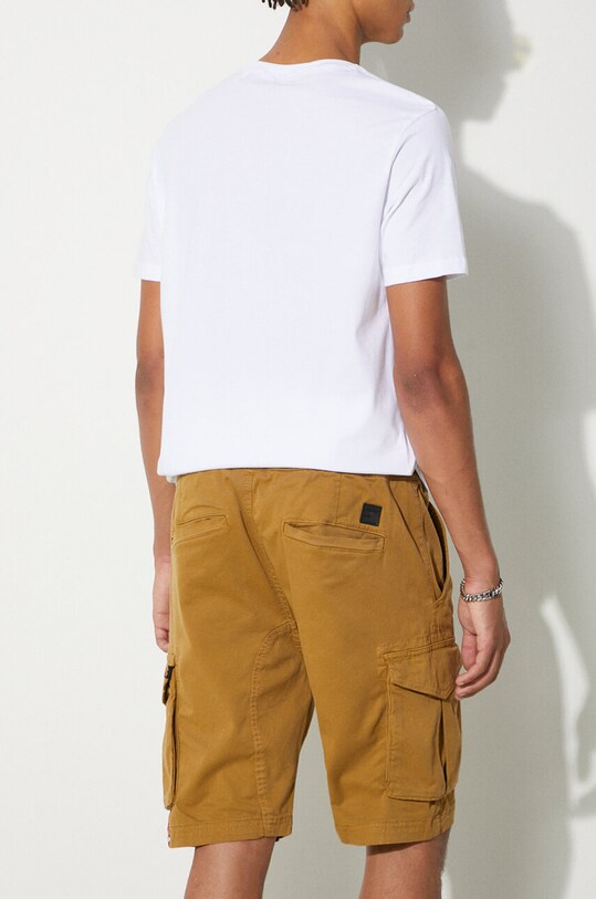 Clothing Alpha Industries cotton shorts 106251.13 brown