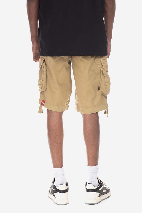 Alpha Industries pantaloni scurți din bumbac Alpha Industries Jet Short 191200 82 191200.82 verde AA00