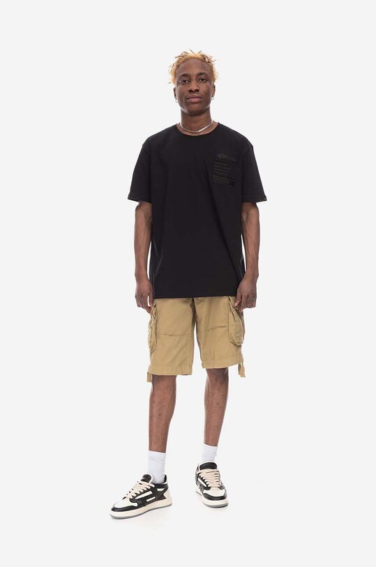 Îmbrăcăminte Alpha Industries pantaloni scurți din bumbac Alpha Industries Jet Short 191200 82 191200.82 verde