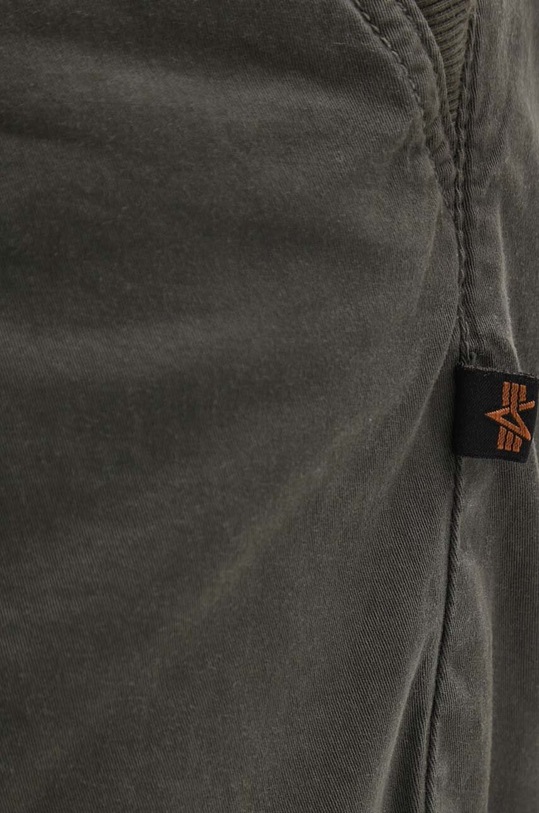 Alpha Industries pamut rövidnadrág Kerosene szürke 176204.136