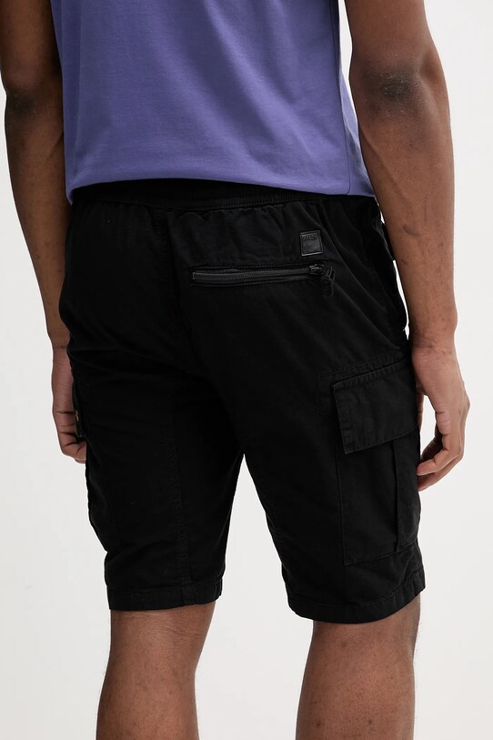Oblečenie Bavlnené šortky Alpha Industries Ripstop Jogger 106250.03 čierna