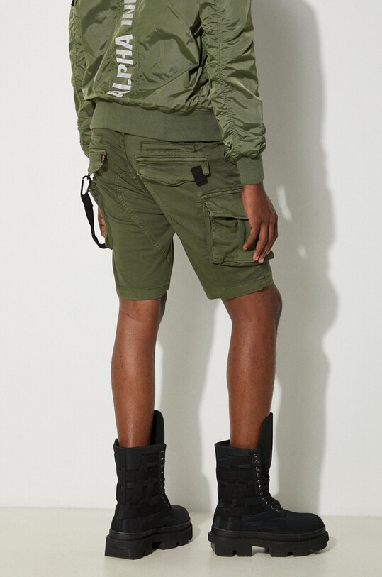 Oblečenie Šortky Alpha Industries Special OPS Short 106254.142 zelená