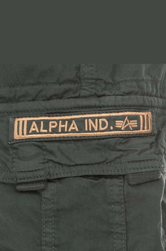 Alpha Industries pantaloni scurți din bumbac Alpha Industries Jet Short 191200 353 verde 191200.353