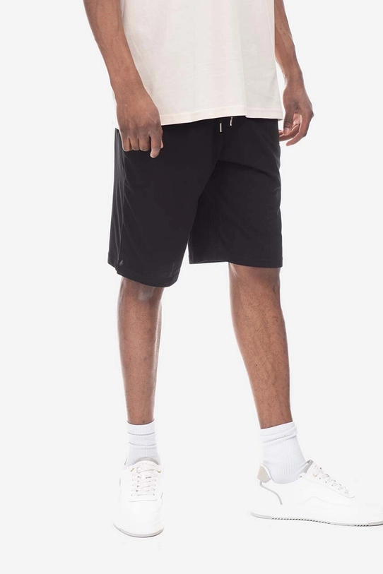 Pamučne kratke hlače Alpha Industries Alpha Jersey Short pamuk crna 116366.03