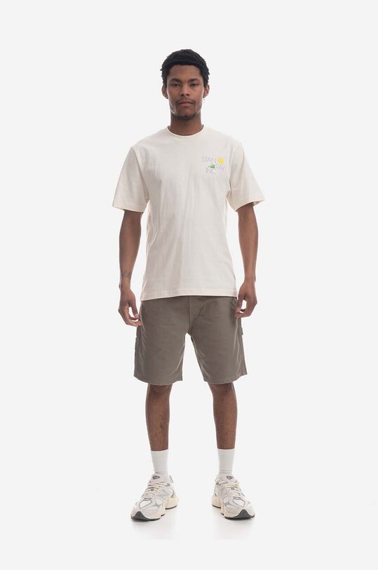 Stan Ray pantaloni scurți din bumbac Painter SS23013DUS bej