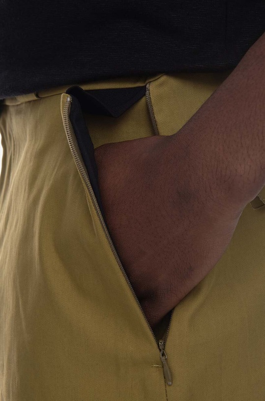 Bavlněné šortky ROA zelená RBM0046FA41