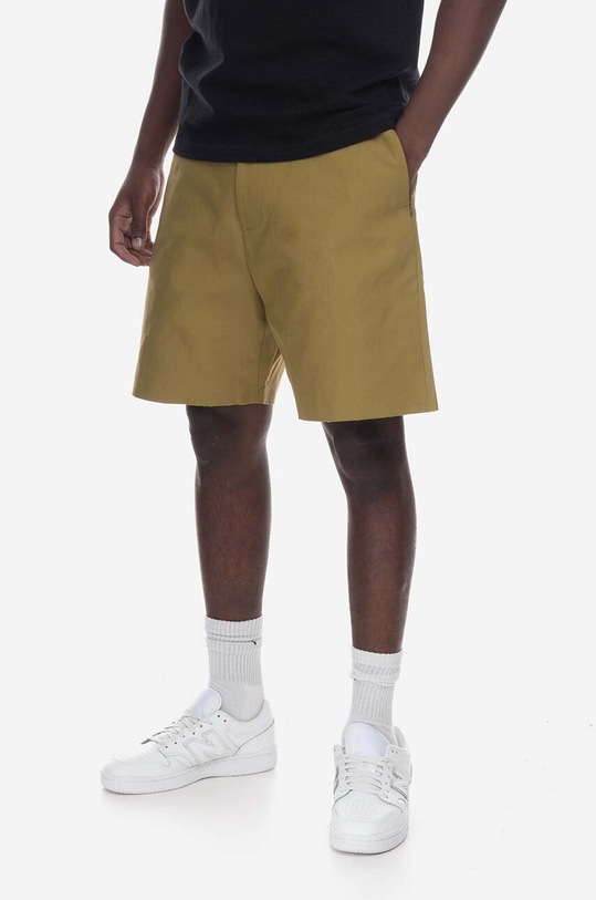 Bavlněné šortky ROA RBM0046FA41 zelená