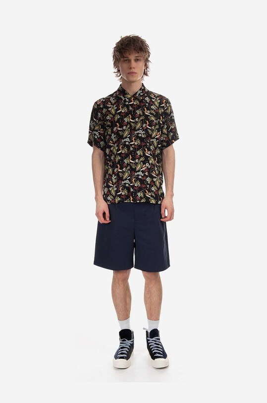 Хлопковые шорты A.P.C. COGBM.H10129 тёмно-синий AA00