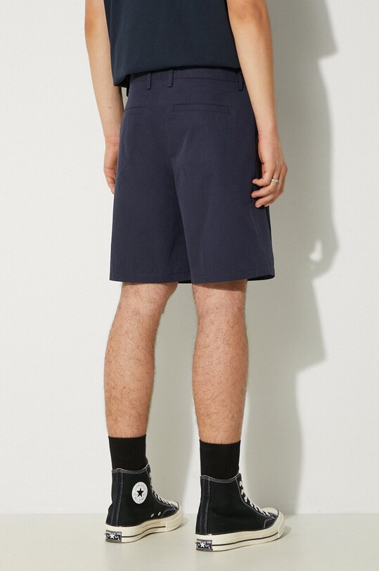 Clothing A.P.C. cotton shorts COGBM.H10129 navy