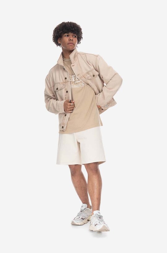 Carhartt WIP szorty jeansowe bawełniane Newel Short