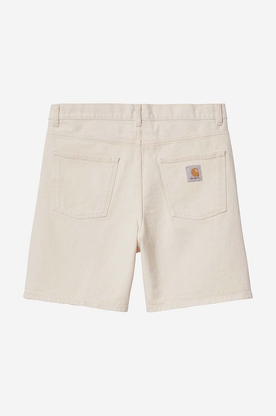 Carhartt WIP cotton denim shorts Newel Short beige I029149