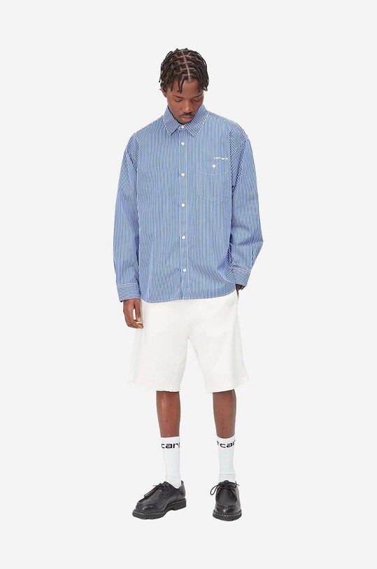Carhartt WIP cotton shorts Nelson white I030130