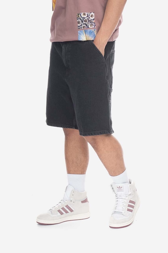 Bavlnené rifľové šortky Carhartt WIP Single Knee Short I032026