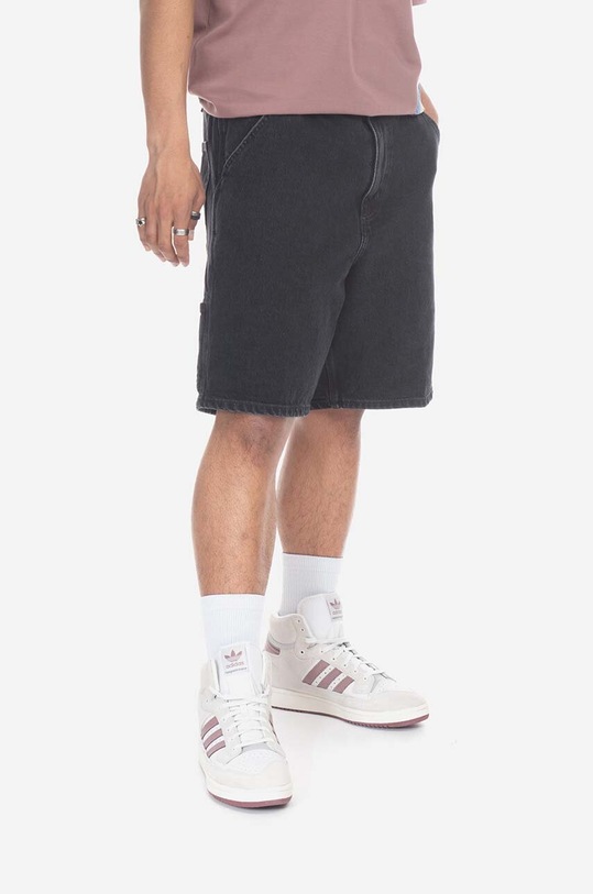 Bavlnené rifľové šortky Carhartt WIP Single Knee Short I032026