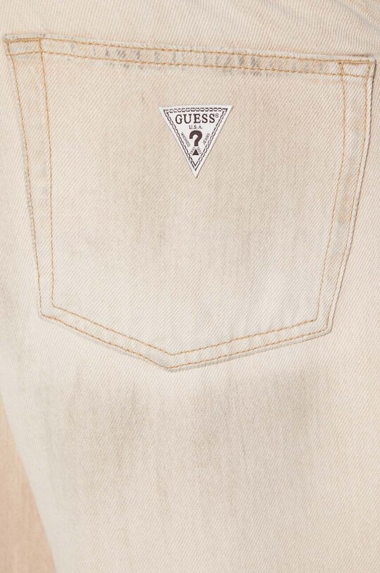 Хлопковые шорты Guess Guess Vintage Denim Shorts M3GU50D4RU0 TNMT бежевый M3GU50.D4RU0