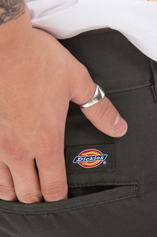 Βαμβακερό σορτσάκι Dickies DK0A4XNFOGX πράσινο SS24