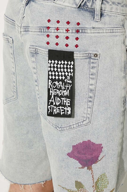 KSUBI denim shorts MSP23WA010 blue
