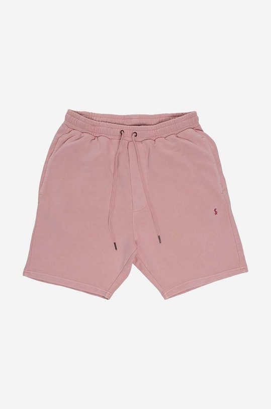KSUBI pantaloni scurți din bumbac 4x4 Trak Short Quartz bumbac roz MSP23WA013