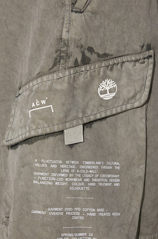 A-COLD-WALL* shorts x Timberland A6TKBC64 gray