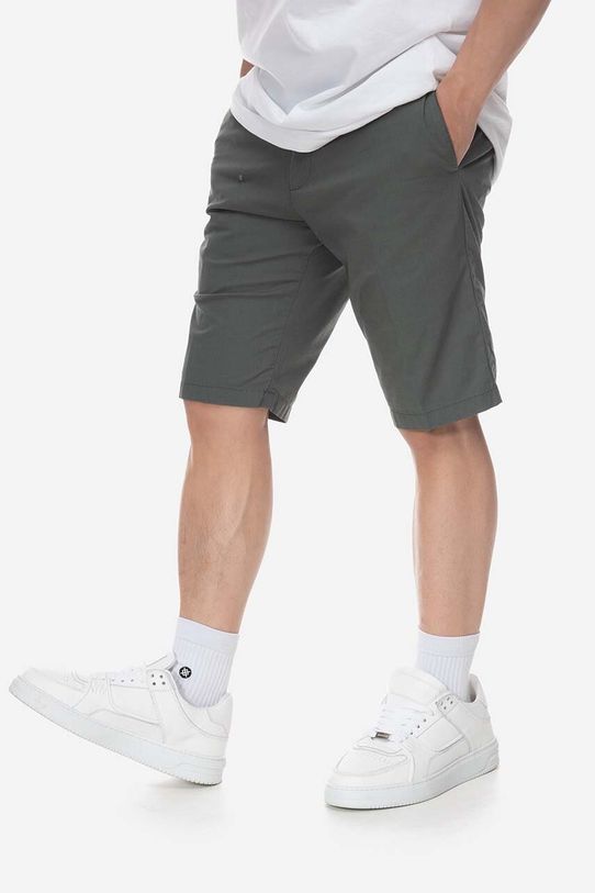 Kraťasy Carhartt WIP hladký zelená I027956