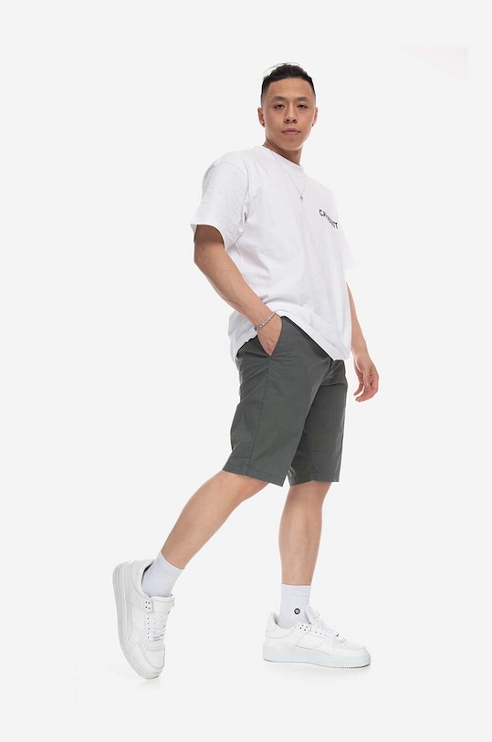 Kraťasy Carhartt WIP zelená I027956