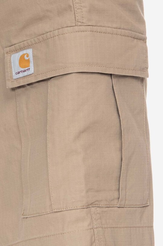 Carhartt WIP pantaloni scurți din bumbac I028245 maro AA00