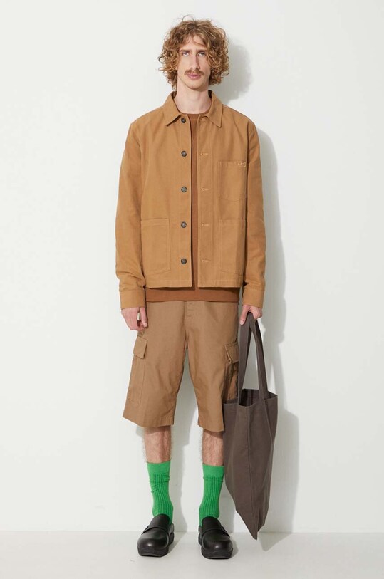 Carhartt WIP cotton shorts I028246 BLACK I028246 brown AA00