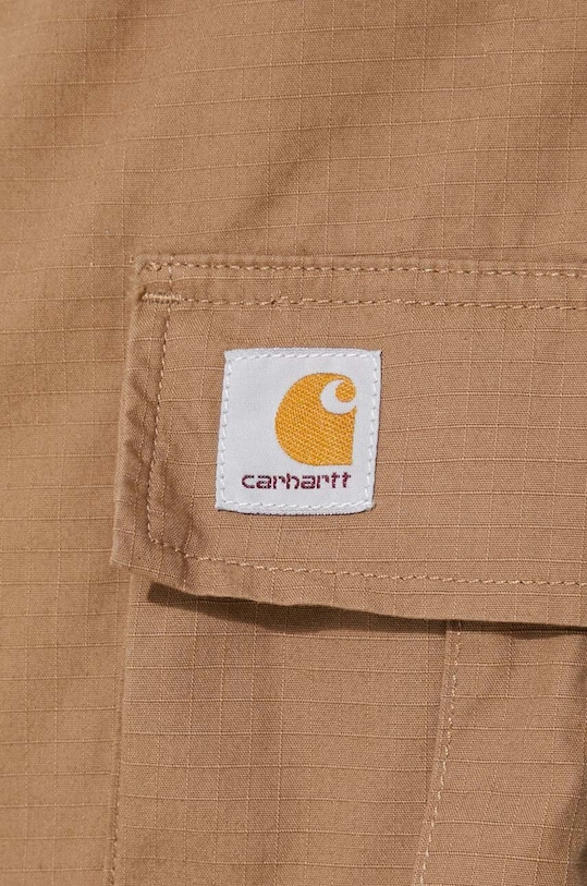 Бавовняні шорти Carhartt WIP Шорти Carhartt Regular Cargo Short I028246 BLACK I028246 коричневий