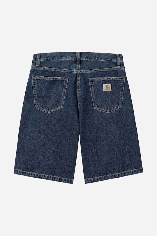 Carhartt WIP cotton denim shorts I030469 blue