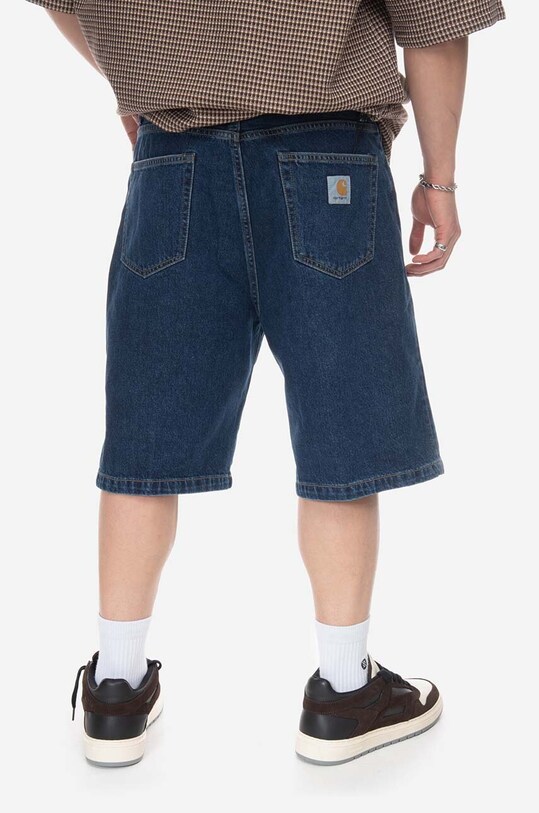 Oblečení Bavlněné riflové kraťasy Carhartt WIP Landon Short I030469 modrá
