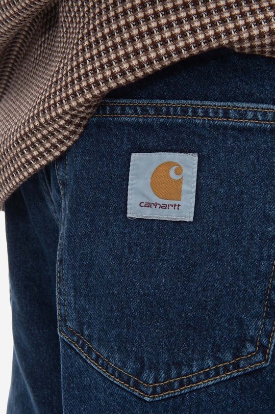 Bavlněné riflové kraťasy Carhartt WIP Landon Short I030469