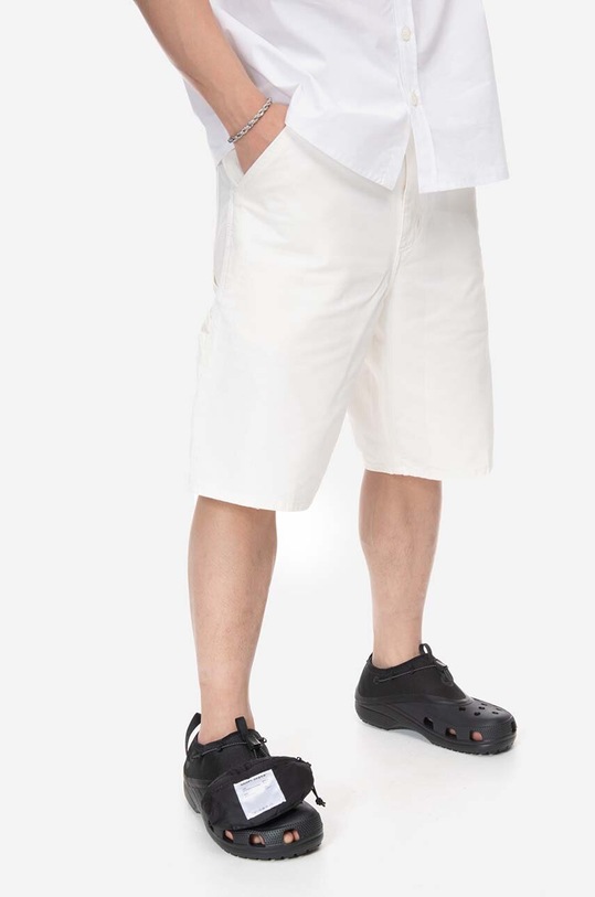 Carhartt WIP pantaloni scurți din bumbac bej I031504