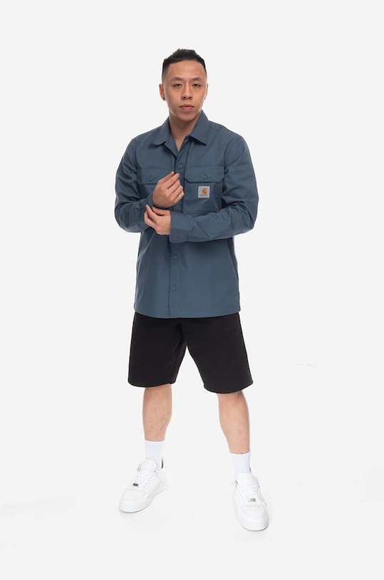 Памучен къс панталон Carhartt WIP Single Knee Short