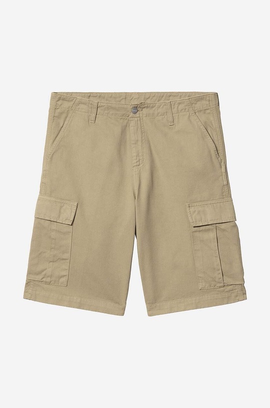 Carhartt WIP szorty bawełniane Regular Cargo Short beżowy I031517