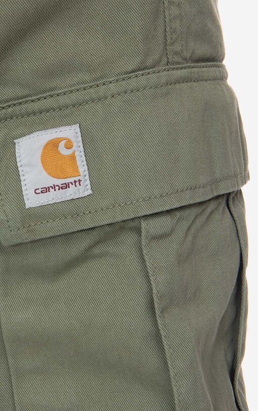 Carhartt WIP cotton shorts green I031517