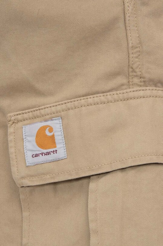 Carhartt WIP szorty bawełniane beżowy I031518
