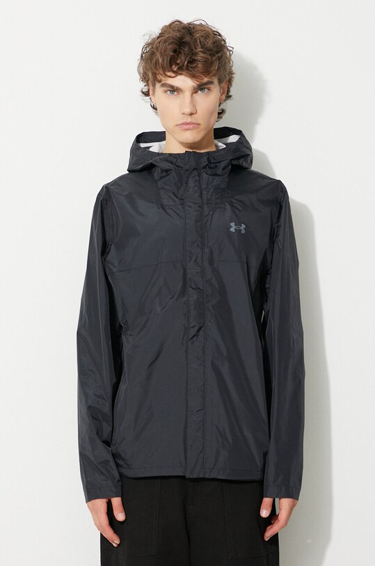 Under Armour kurtka przeciwdeszczowa pozostałe czarny 1374644