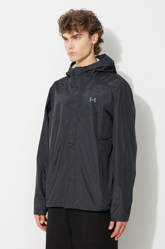 Under Armour kurtka przeciwdeszczowa czarny 1374644