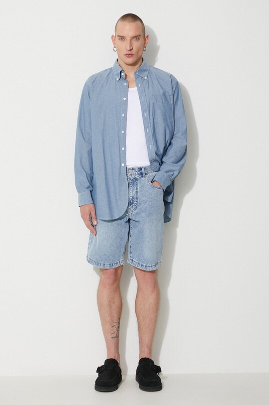 thisisneverthat denim shorts TN230DSO5S01 blue AA00
