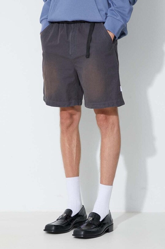 thisisneverthat linen blend shorts TN231WSOOS05 gray