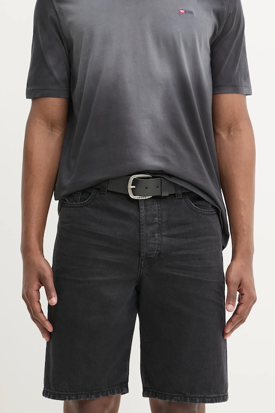 Traper kratke hlače Diesel REGULAR-SHORT SHORTS pamuk crna A06430.0GRDW