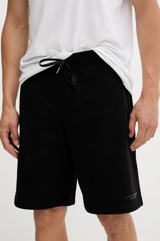 Хлопковые шорты Armani Exchange хлопок чёрный XM001300.AF20934.NOS