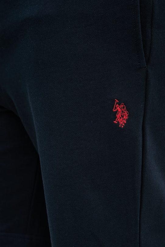 U.S. Polo Assn. szorty bawełniane DHM LB SWEAT granatowy MUP3354