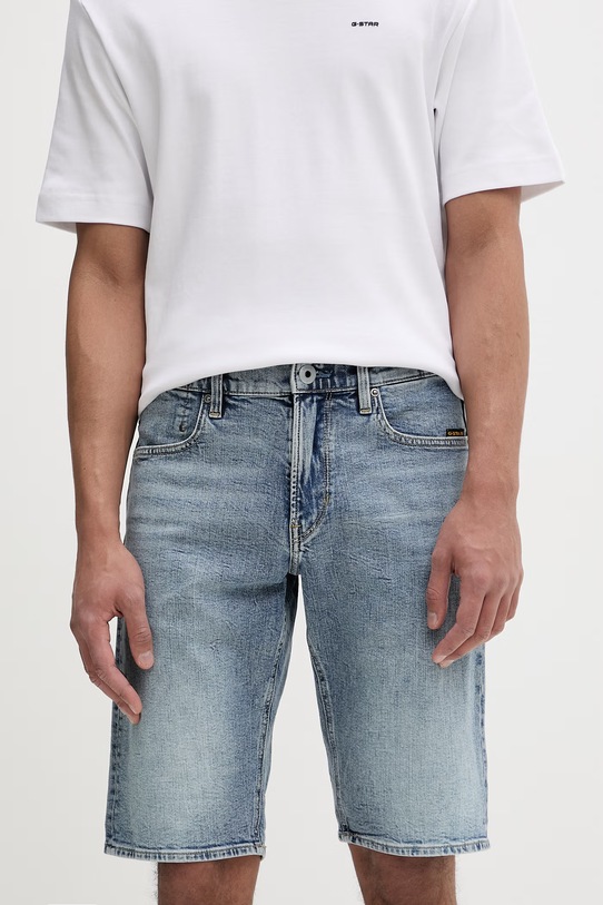 G-Star σορτς ανδρικά ντένιμ Mosa μπλε D24430.D930